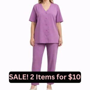 2 for $10: Violet Vintage  Pants & Top Set 10 - USA